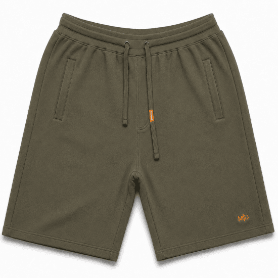 Motley Denim Paris Sweatshorts Dark Khaki - Dresy & spodenki dresowe - Dresy & Spodnie Dresowe 2XL-12XL