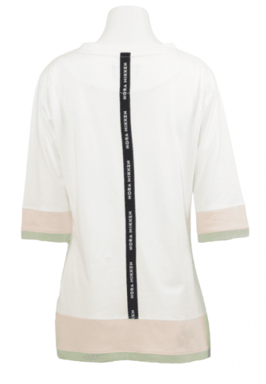 Nora Mikken ANNELI T-Shirt White - Koszulki - 
