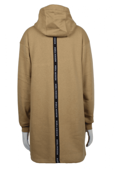 Nora Mikken KADRI Long Hoodie Camel - Bluzy & bluzy z kapturem - 