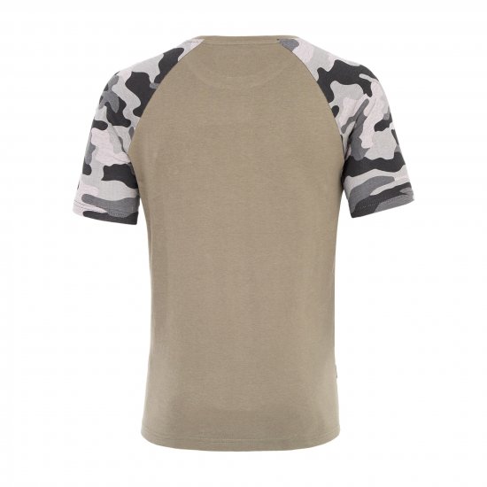 Loyalty & Faith Vendor T-shirt Khaki - Koszulki - T-shirty meskie Duże Rozmiary - 2XL-14XL