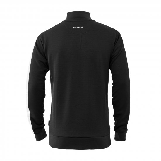 Slazenger Vince track Jacket Black - Bluzy & bluzy z kapturem - Bluzy & Bluzy z kapturem 2XL-12XL