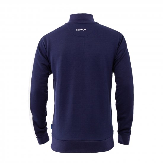 Slazenger Vince Track Jacket Navy - Bluzy & bluzy z kapturem - Bluzy & Bluzy z kapturem 2XL-12XL