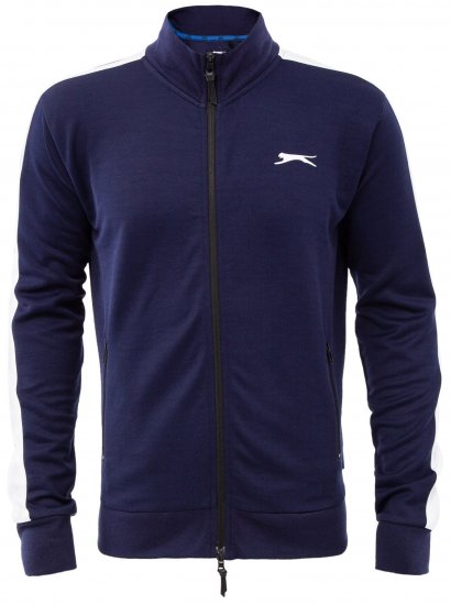 Slazenger Vince Track Jacket Navy - Bluzy & bluzy z kapturem - Bluzy & Bluzy z kapturem 2XL-12XL