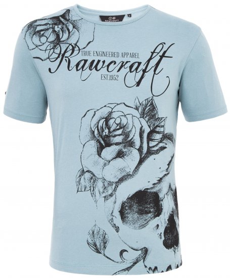 Rawcraft Webling T-shirt Citadel - Koszulki - T-shirty meskie Duże Rozmiary - 2XL-14XL
