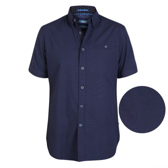 D555 Wesson Shirt Navy - Koszule - Koszule 2XL-10XL