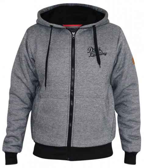 D555 William Sherpa Lined Hoodie - Bluzy & bluzy z kapturem - Bluzy & Bluzy z kapturem 2XL-12XL