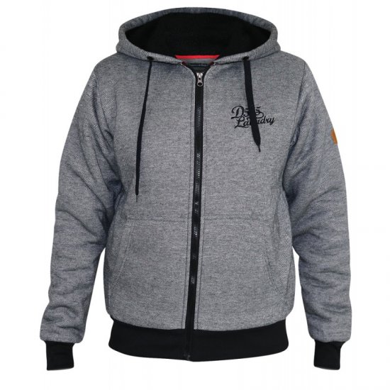 D555 William Sherpa Lined Hoodie - Bluzy & bluzy z kapturem - Bluzy & Bluzy z kapturem 2XL-12XL