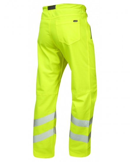 Leo Landcross Stretch Pants Hi-Vis Yellow - Odzież robocza - Odzież robocza 3XL-6XL