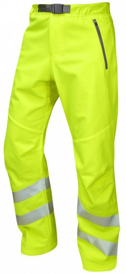 Leo Landcross Stretch Pants Hi-Vis Yellow - Odzież robocza - Odzież robocza 3XL-6XL