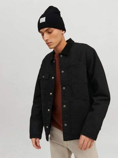 Jack & Jones Long Knit Czapka Czarna - Czapki - 