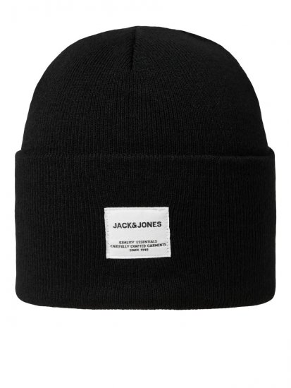 Jack & Jones Long Knit Czapka Czarna - Czapki - 
