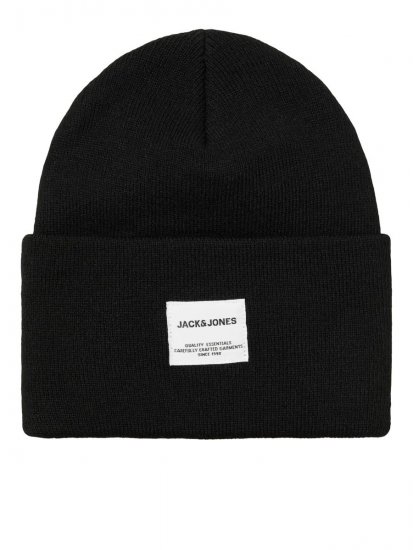 Jack & Jones Long Knit Czapka Czarna - Czapki - 