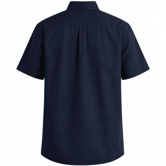 Motley Denim Zagreb Koszula z krótkim rękawem Granatowy - Koszule - Koszule 2XL-10XL