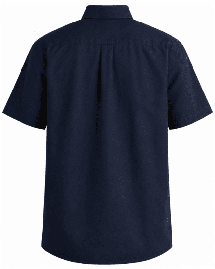 Motley Denim Zagreb Koszula z krótkim rękawem Granatowy - Koszule - Koszule 2XL-10XL