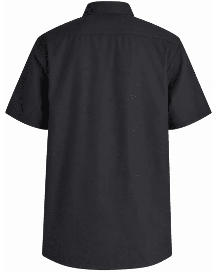 Motley Denim Zagreb Koszula z krótkim rękawem Antracytowy - Koszule - Koszule 2XL-10XL