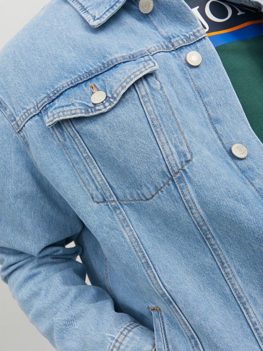 JACK&JONES JJIJEAN JJJACKET W Sweat WI 204 Jeansjack, zwart denim, S, zwart denim, S